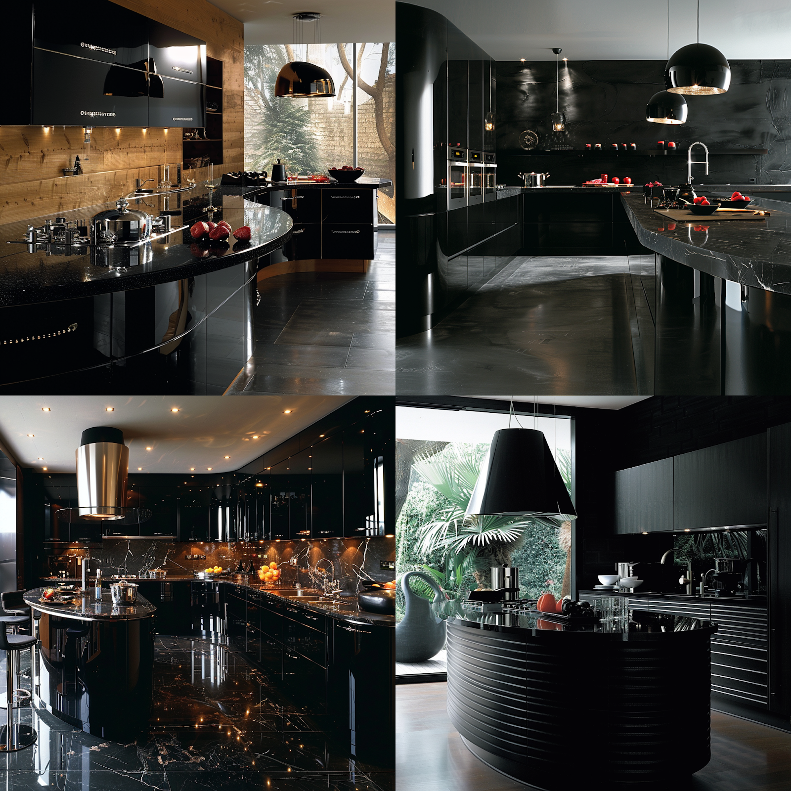 Transform Your Home with 2025's Best Black Kitchen Designs