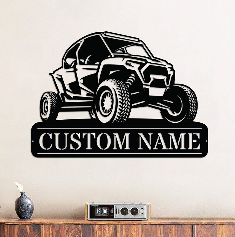 Customized ATV Metal Art Sign
