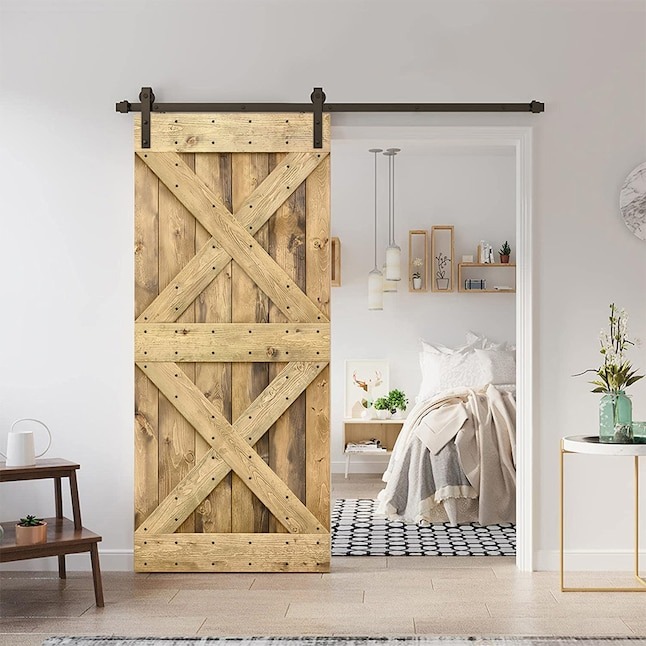 Sliding Doors on Decorative Tracks