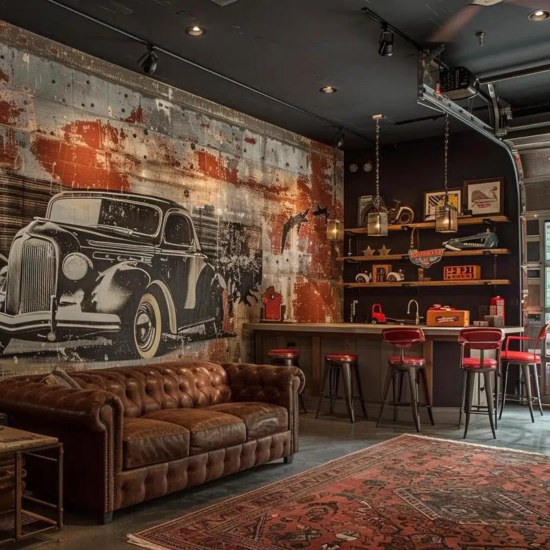 garage wall decor ideas