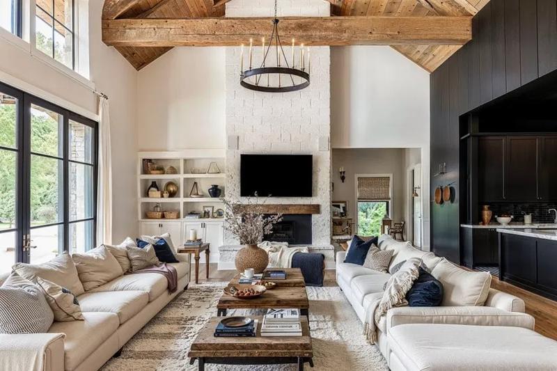 How to Mix Rustic and Modern Elements in Farmhouse Wall Styling