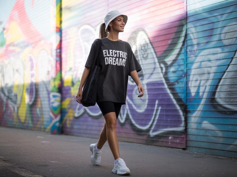 Trendy Oversized Graphic Tees