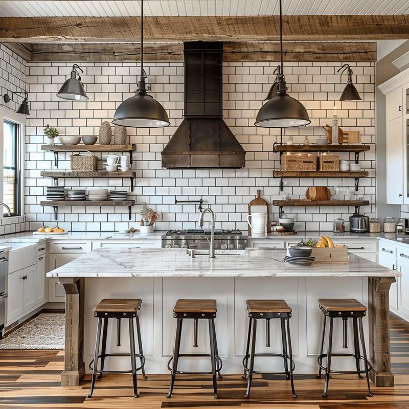 modern farmhouse kitchen 