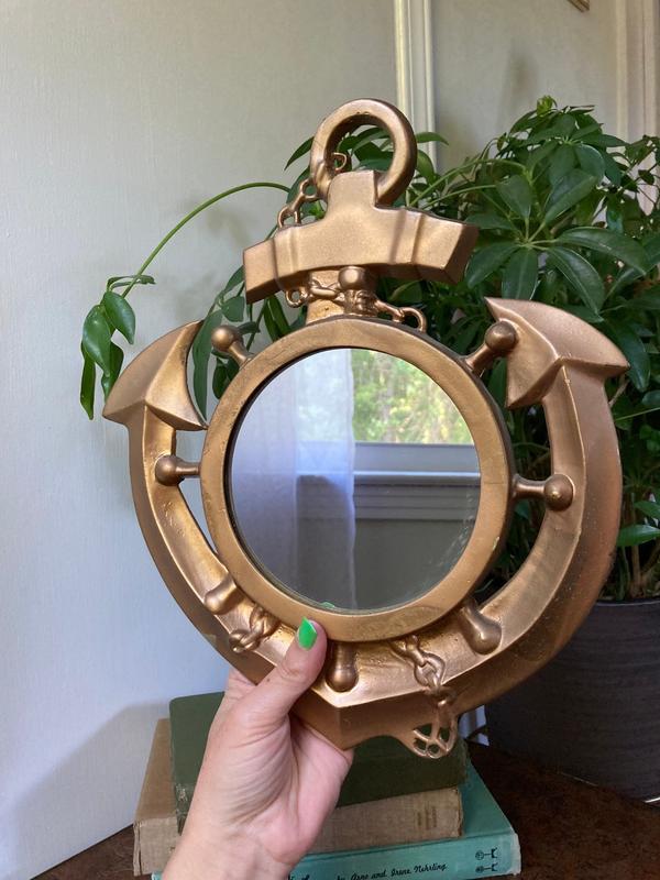 Wall-Mounted Anchors and Porthole Mirrors
