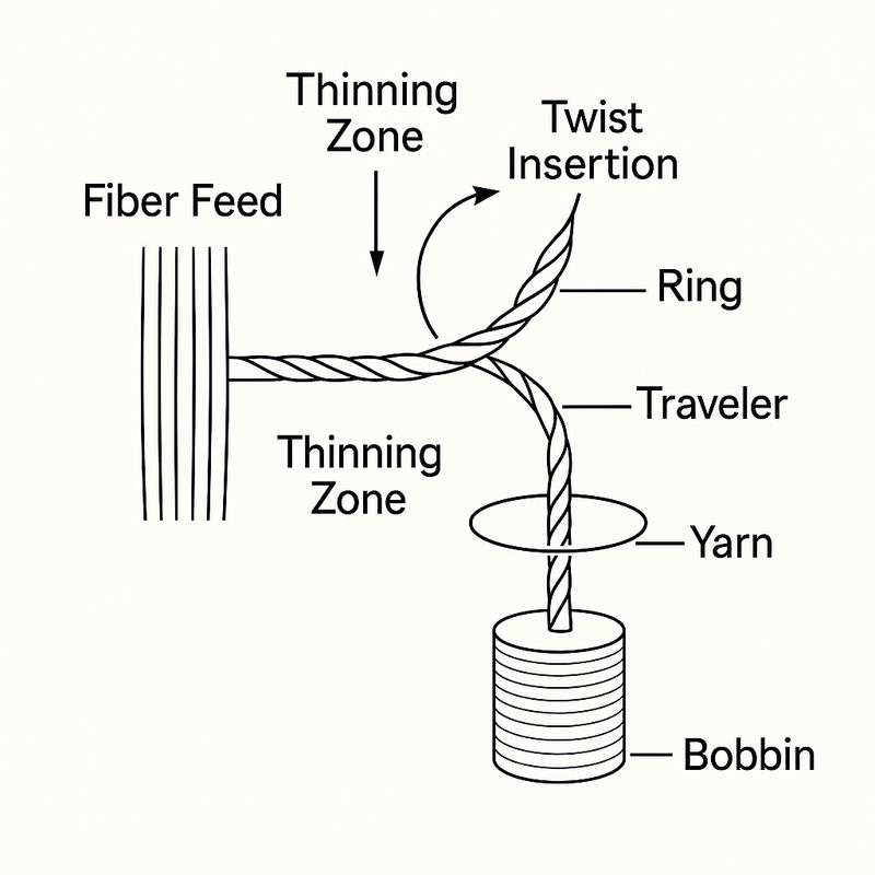How Ring Spun Cotton Is Made?