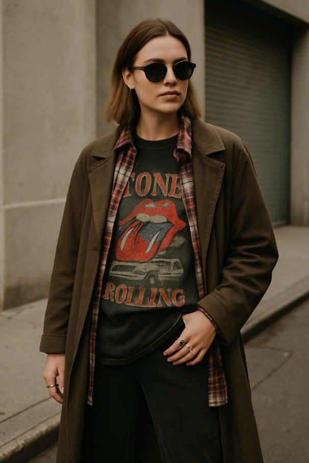 Vintage washed Graphic T-shirt 