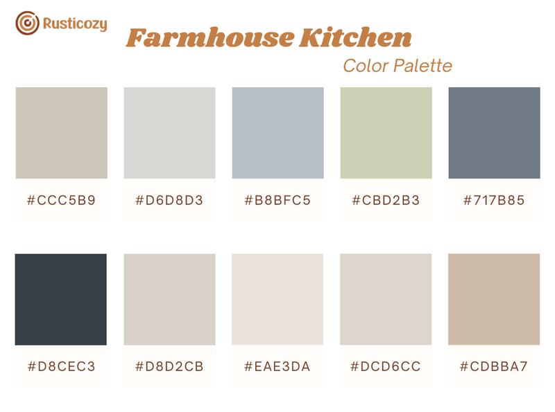 50+ Farmhouse Kitchen Paint Color Ideas