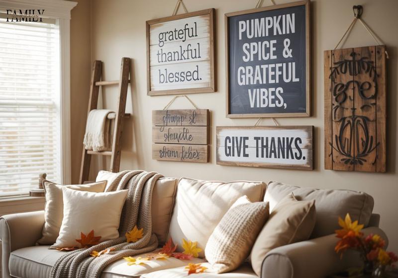 Thanksgiving Wall Saying Decorations 3