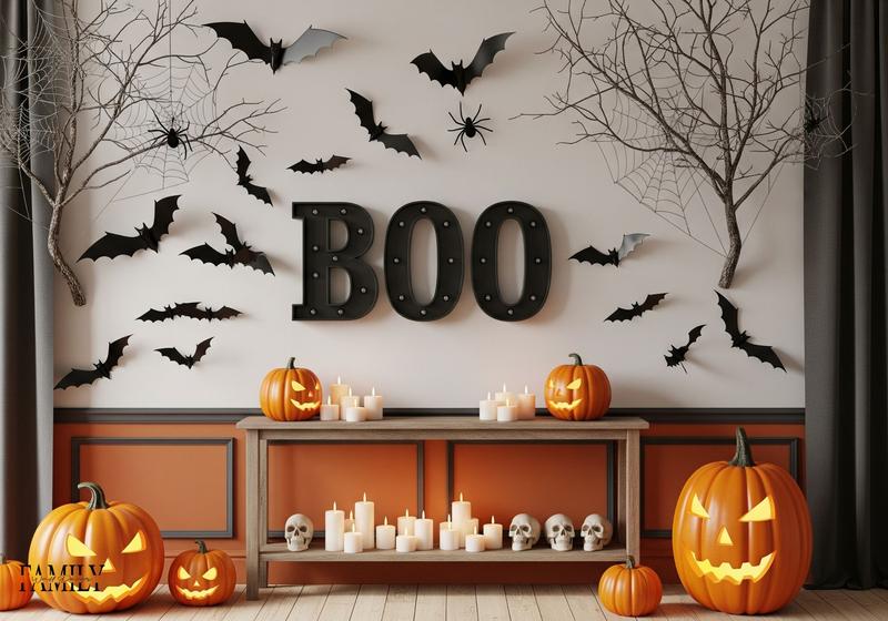 3D Halloween Wall Decorations