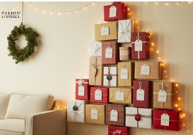 Decorate Walls with Fake Gifts