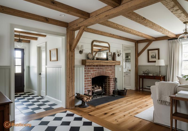 25+ Traditional Farmhouse Interiors for a Timeless, Cozy Home