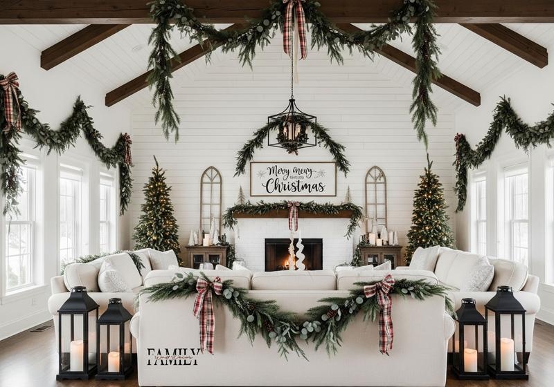Modern Farmhouse Christmas Wall Decor