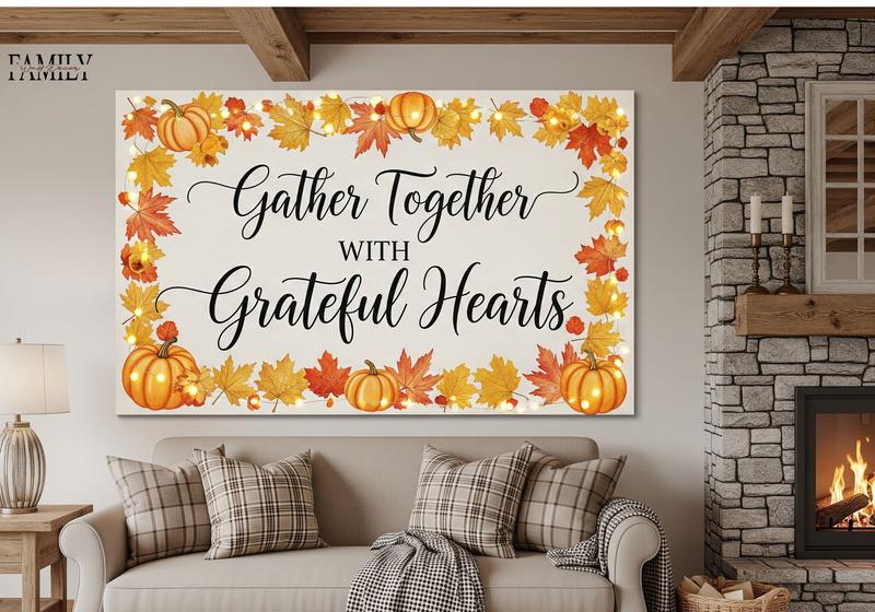 Classic & traditional Thanksgiving Wall Sayings
