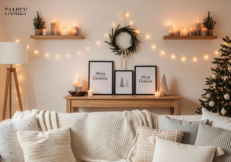 Christmas Wall Decoration Ideas For Living Room