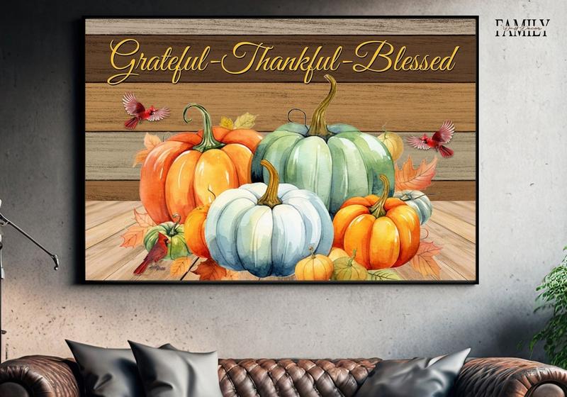 Short & Modern Thanksgiving Wall Sayings