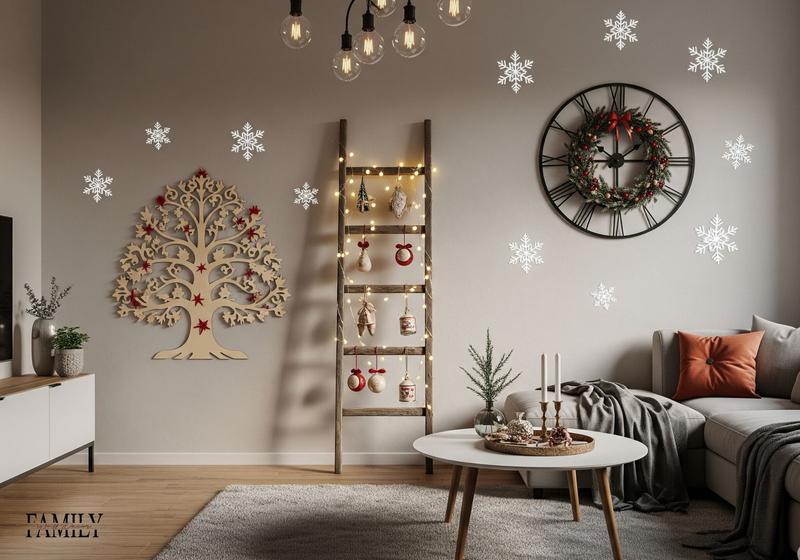 Modern Christmas Wall Decor
