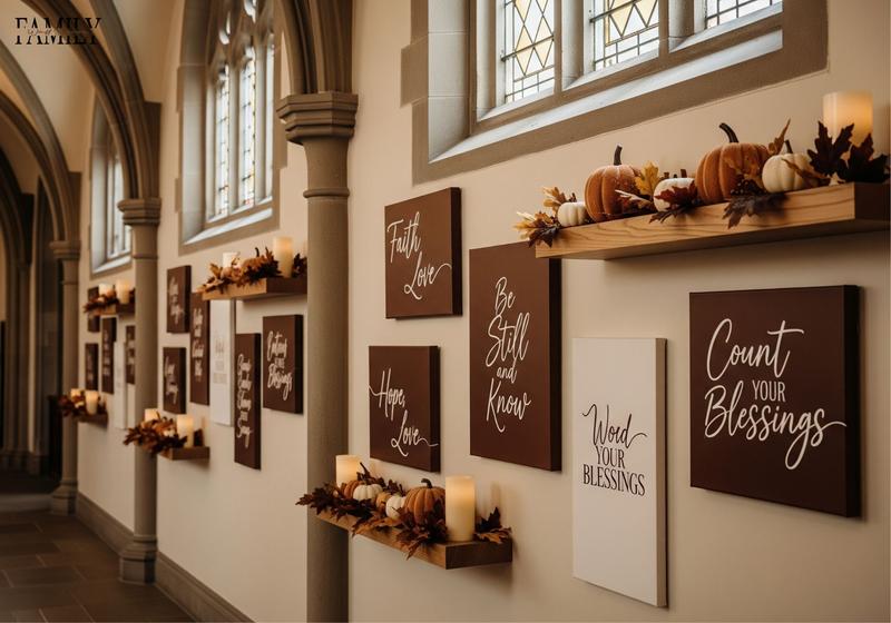 Church Thanksgiving Wall Decor 