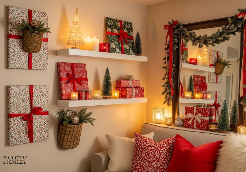 Christmas Decor With Functional Holiday Wall Styling