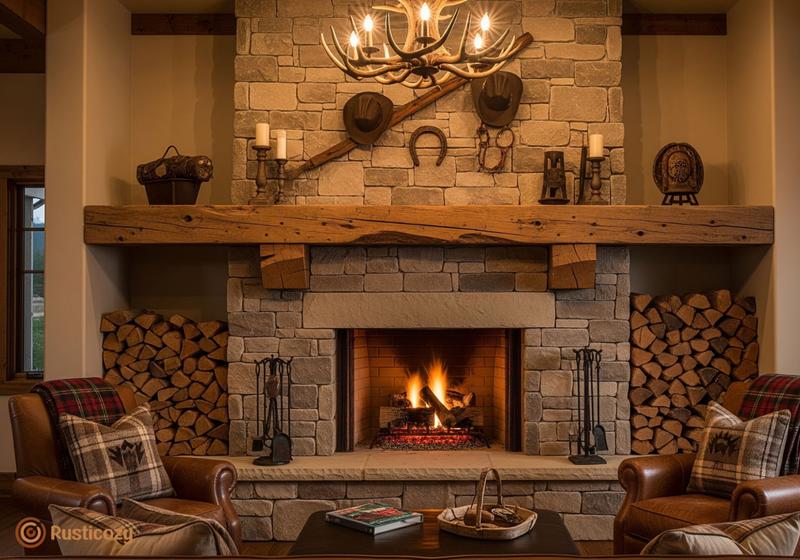 25+ Farmhouse Fireplace Ideas for a Cozy Home