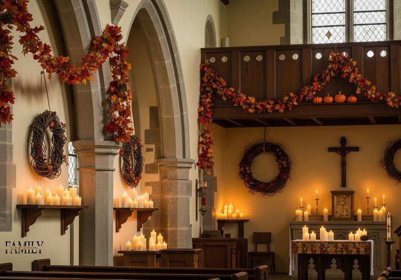 Church Thanksgiving Wall Decor Ideas