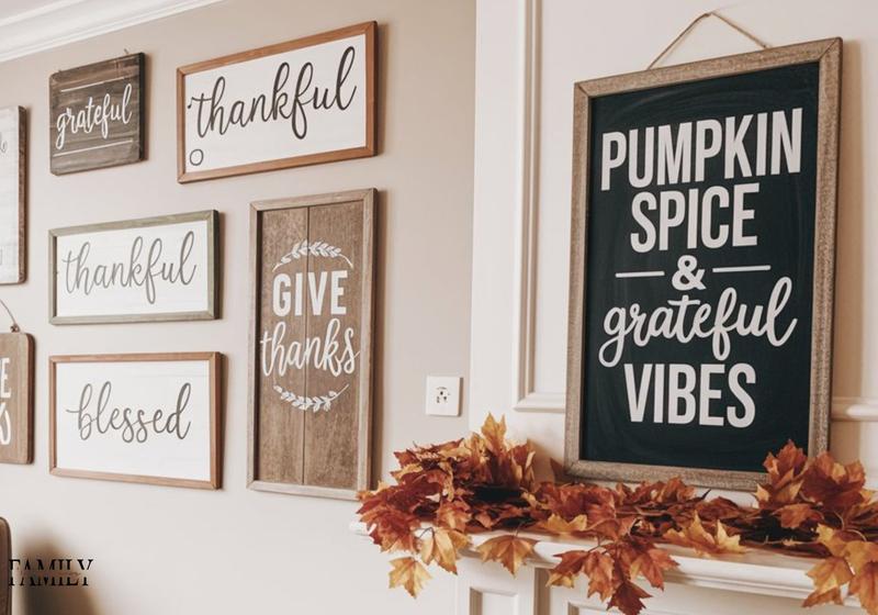 Thanksgiving Wall Saying Decorations 1