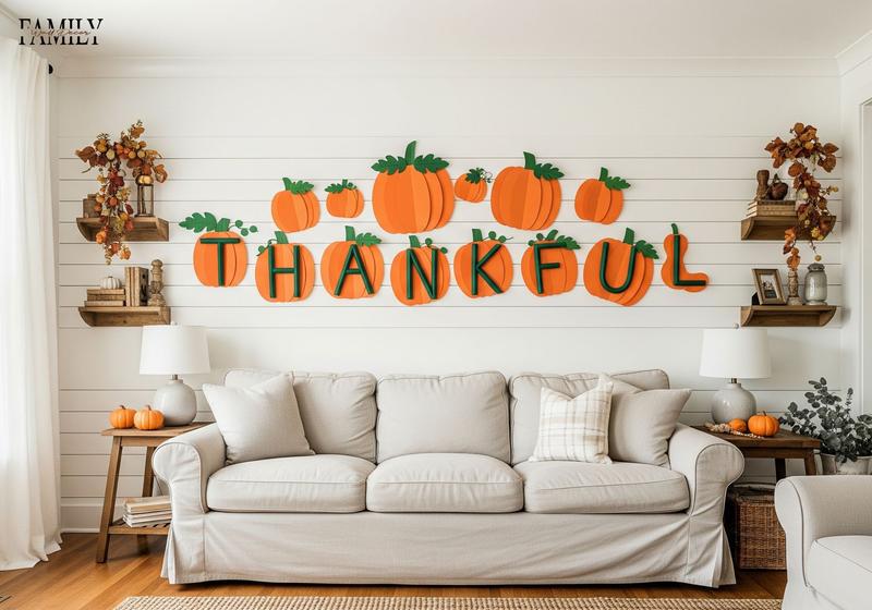 Thanksgiving Alphabet Pumpkins