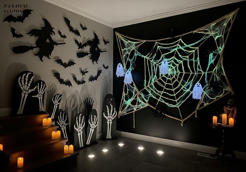 DIY Large Halloween Wall Decor 