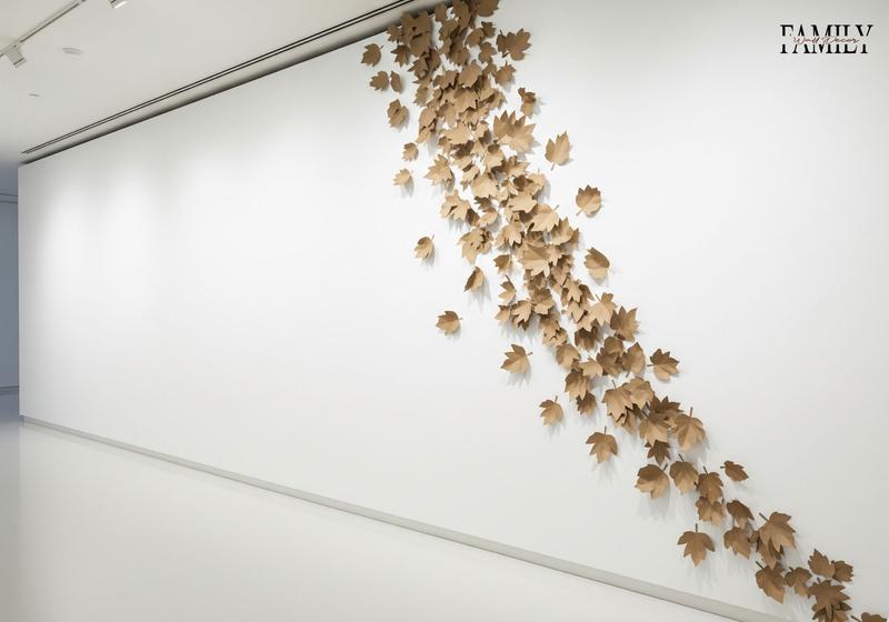 Leaf Silhouette Wall Display