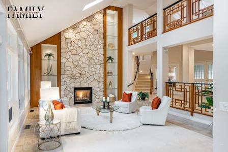 Elegant Living Room Wall Decor Ideas With Accent Walls