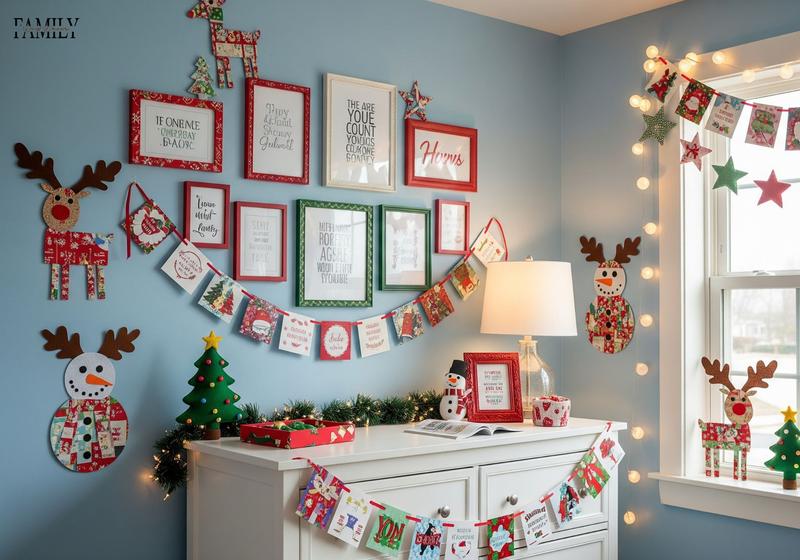Kids Christmas Wall Decoration Ideas 3