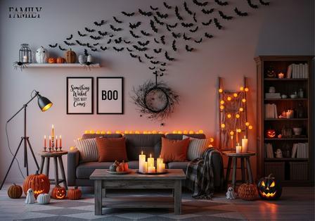 20+ DIY Halloween Wall Decor Ideas for a Spooky & Stylish Home