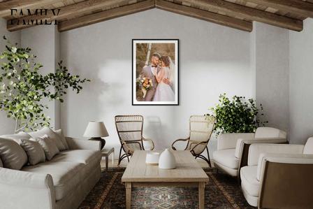 Living Room Wall Decor Ideas With Rustic Wedding Photos You'll Lo