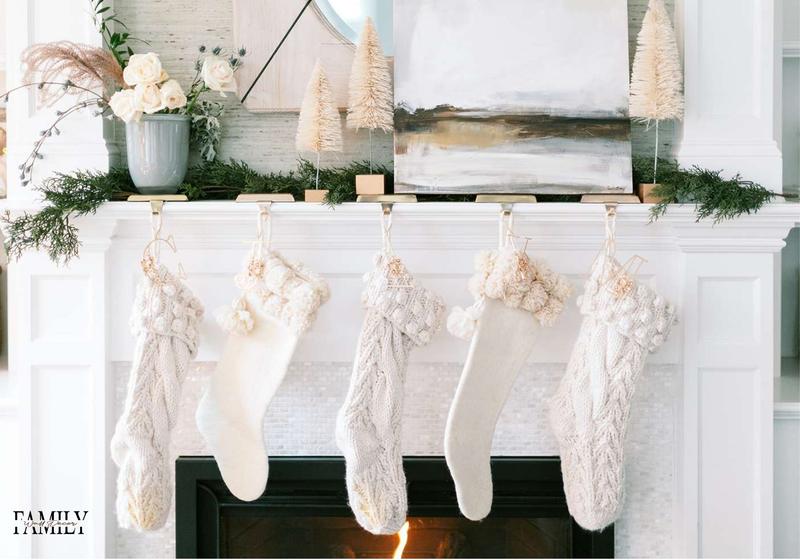 White Christmas Wall Decor Ideas