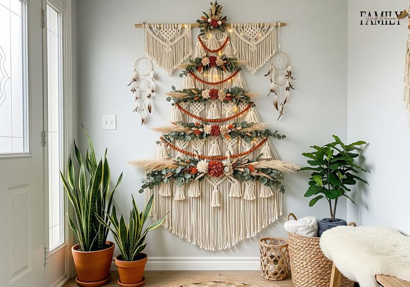 Boho Chic Macrame Tree
