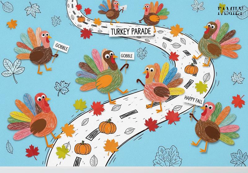 Little Turkey's Parade Mural