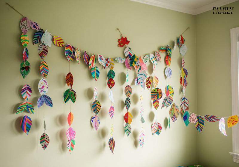 Leaf Garland Wall Strings