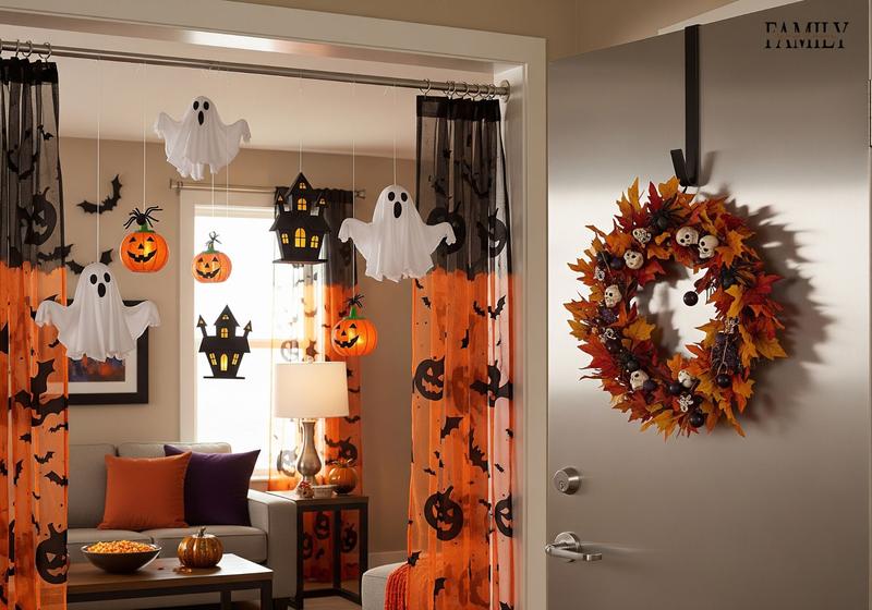 Halloween Decorations Without Damaging Walls 2