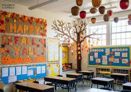 15+ Fall Wall Decor for Classroom Ideas to Inspire Learning Space