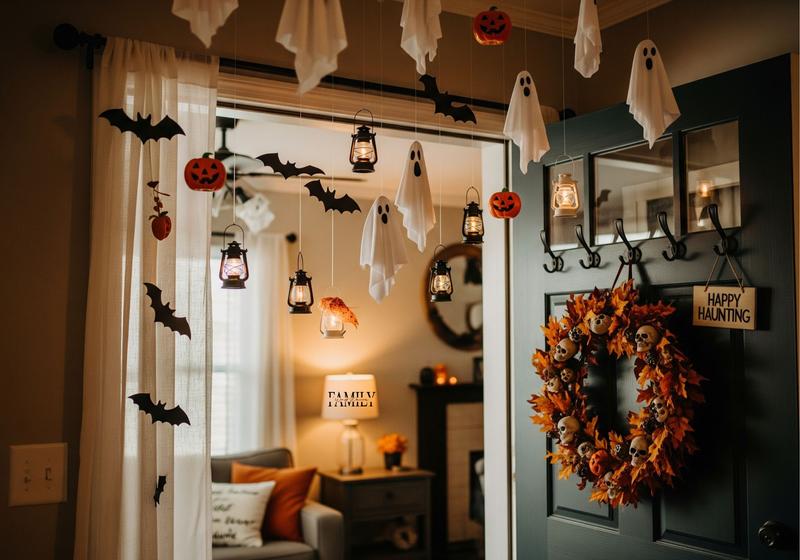 Halloween Decorations Without Damaging Walls