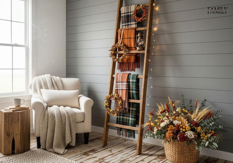 Vertical Fall Wall Decor Ideas 3