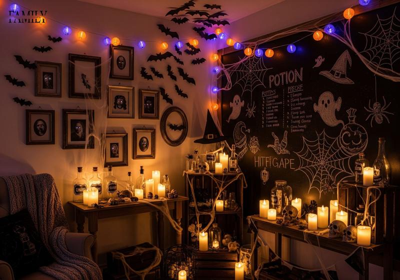 DIY Halloween Wall Decor Ideas 