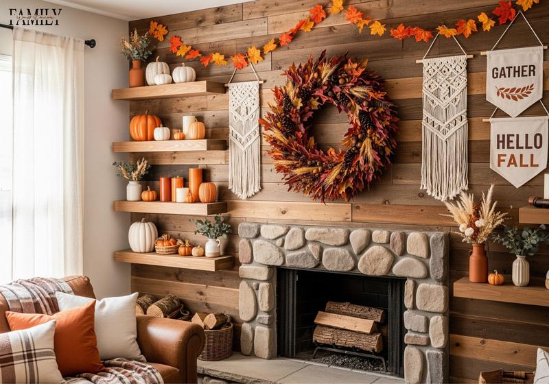 Rustic Fall Wall Decor Living Room Ideas