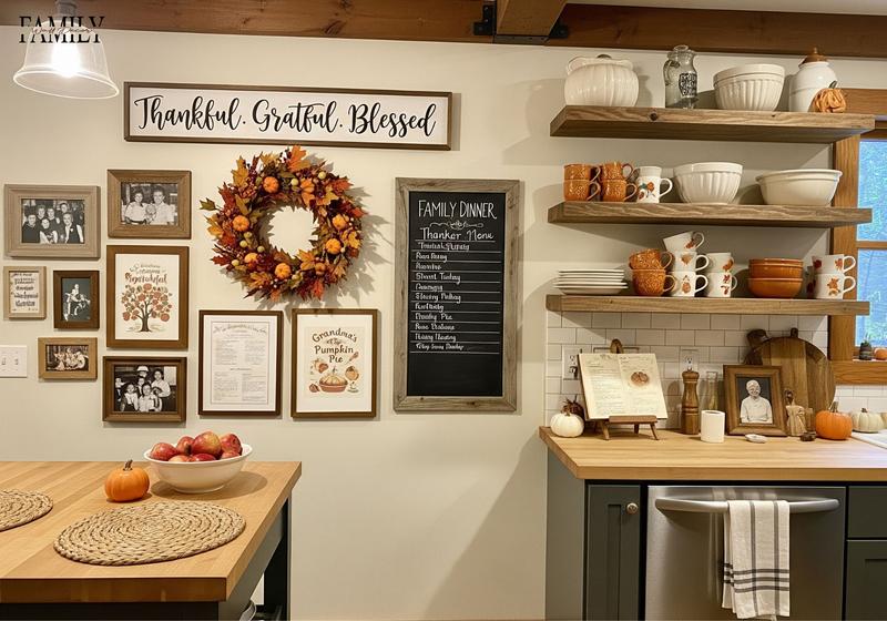Kitchen Farmhouse Fall Wall Decor Ideas