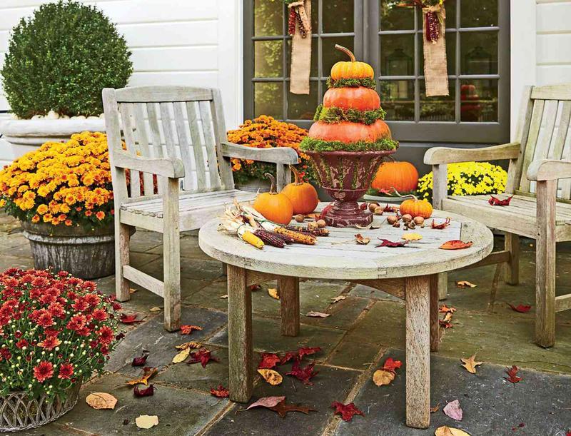 10 Creative fall decoration ideas with plant pots