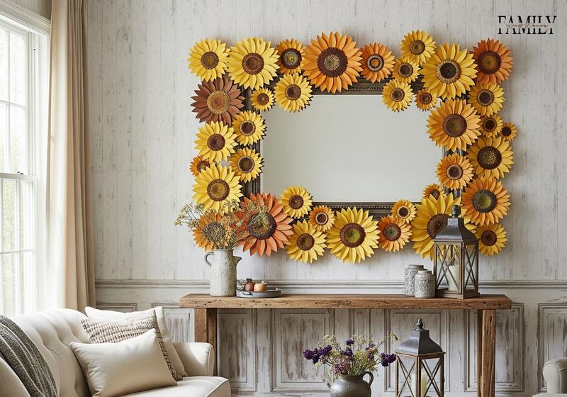 Paper Sunflower Accents
