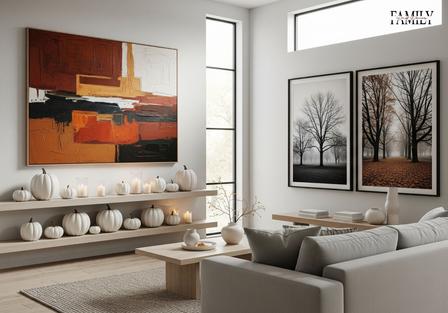 21+ Large Fall Wall Decor Ideas To Cozy Up Your Home